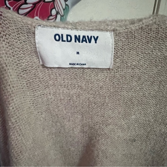 Old Navy Blush Pink Purple Open Front Cardigan - Picture 5 of 5